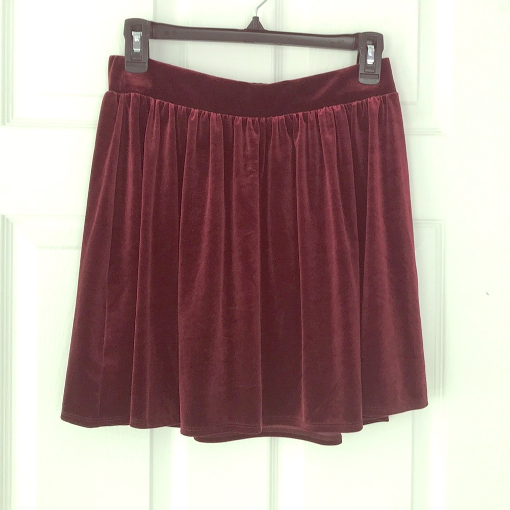 GARAGE Velvet skirt